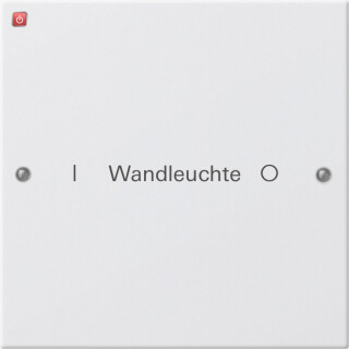 GIR220103 / Wippenset 1f beschr. System 55 Reinweiß(lack.) / EAN 4010337012368