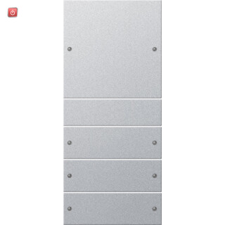 GIR218426 / Wippenset 4f (1+3) System 55 F Alu(lack.) / EAN 4010337012214