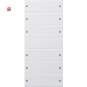 GIR218627 / Wippenset 6f (3+3) System 55 Reinweiß...