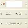 GIR221201 / Wippenset 2f Plus beschr. System 55 Cremeweiß(lack.) / EAN 4010337012559