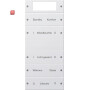 GIR221503 / Wippenset 5f Plus (2+3) beschr. System 55 Reinweiß(lack.) / EAN 4010337012603