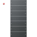 GIR218628 / Wippenset 6f (3+3) System 55 Anthrazit(lack.)...