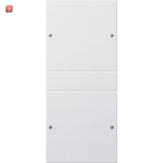 GIR218203 / Wippenset 2f (1+1) System 55 Reinweiß(lack.) / EAN 4010337012115