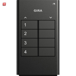 GIR512400 / RF Handsender 4f KNX Anthrazit / EAN 4010337017233
