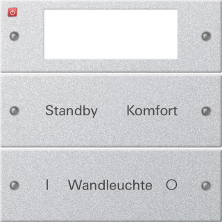GIR221226 / Wippenset 2f Plus beschr. System 55 F Alu(lack.) / EAN 4010337012580