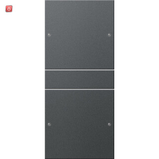 GIR218228 / Wippenset 2f (1+1) System 55 Anthrazit(lack.) / EAN 4010337012139