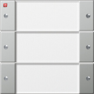 GIR2133600 / Wippenset 3f BSF System 55 Klar/Edelstahl / EAN 4010337020189