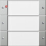 GIR2133600 / Wippenset 3f BSF System 55 Klar/Edelstahl / EAN 4010337020189