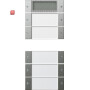 GIR2145600 / Wippenset 5f Plus (2+3) BSF System 55 Klar/Edelstahl / EAN 4010337020271