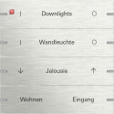 GIR5034219 / Wippenset 4f indiv. Tastsens.4 TS4 Edelstahl...