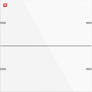 GIR5022903 / Wippenset 2f Tastsens.4 TS4 Reinweiß(lack.) / EAN 4010337098577