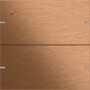 GIR502238 / Wippenset 2f Tastsens.4 TS4 Bronze / EAN 4010337098638