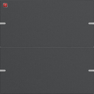 GIR5022928 / Wippenset 2f Tastsens.4 TS4 Anthrazit(lack.) / EAN 4010337098515