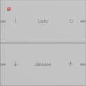 GIR5032915 / Wippenset 2f indiv. Tastsens.4 TS4 Grau...