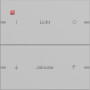 GIR5032915 / Wippenset 2f indiv. Tastsens.4 TS4 Grau m(lack.) / EAN 4010337098164