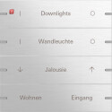 GIR503417 / Wippenset 4f indiv. Tastsens.4 TS4 Aluminium...