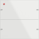 GIR502212 / Wippenset 2f Tastsens.4 TS4 G Weiß /...
