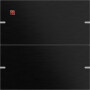 GIR5022126 / Wippenset 2f Tastsens.4 TS4 Alum.Schwarz / EAN 4010337072188
