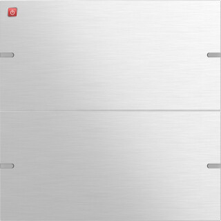 GIR502217 / Wippenset 2f Tastsens.4 TS4 Aluminium / EAN 4010337072331