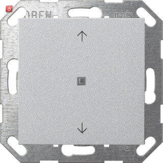 GIR517226 / KNX Taster Wippe 1f Pfeile System 55 F Alu / EAN 4010337090656