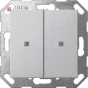 GIR517326 / KNX Taster Wippe 2f System 55 F Alu / EAN...