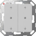 GIR5174015 / KNX Taster Wippe 2f Pfeile System 55 Grau m...