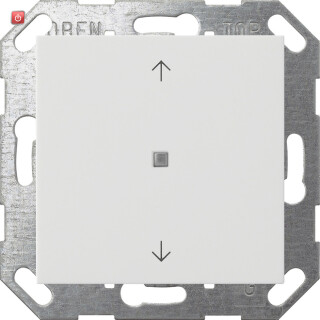 GIR517203 / KNX Taster Wippe 1f Pfeile System 55 Reinweiß / EAN 4010337090625