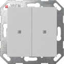GIR5173015 / KNX Taster Wippe 2f System 55 Grau m / EAN...