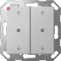 GIR517426 / KNX Taster Wippe 2f Pfeile System 55 F Alu / EAN 4010337090731