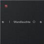 GIR2201005 / Wippenset 1f beschr. System 55 Schwarz m(lack.) / EAN 4010337038306