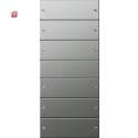 GIR2136601 / Wippenset 6f (3+3) System 55 Edelstahl / EAN...