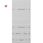 GIR2204015 / Wippenset 4f (1+3) beschr. System 55 Grau m(lack.) / EAN 4010337083887