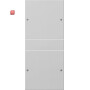 GIR2182015 / Wippenset 2f (1+1) System 55 Grau m(lack.) / EAN 4010337083160