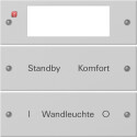 GIR2212015 / Wippenset 2f Plus beschr. System 55 Grau...