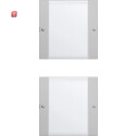 GIR2132015 / Wippenset 2f (1+1) BSF System 55 Klar/Grau m...