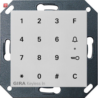 GIR2605015 / Gira Keyless In Codetastatur System 55 Grau m / EAN 4010337084662