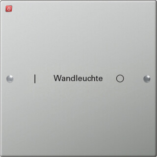 GIR2131602 / Wippenset 1f beschr. System 55 Edelstahl / EAN 4010337019985