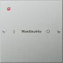 GIR2131602 / Wippenset 1f beschr. System 55 Edelstahl / EAN 4010337019985