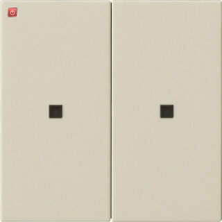 GIR510701 / KNX RF Bedienaufs. 2f System 55 Cremeweiß / EAN 4010337090984