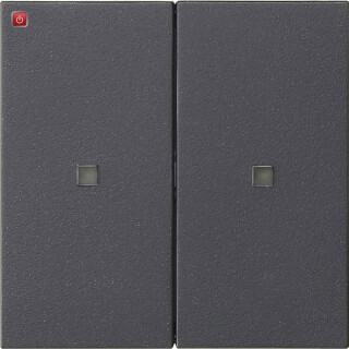 GIR510728 / KNX RF Bedienaufs. 2f System 55 Anthrazit / EAN 4010337091042