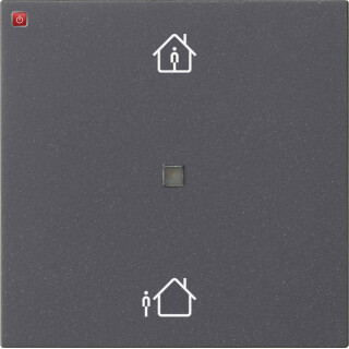 GIR510628 / KNX RF Bedienaufs. 1f Heizmodus System 55 Anthrazit / EAN 4010337091295