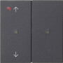 GIR510828 / KNX RF Bedienaufs. 2f Pfeile System 55 Anthrazit / EAN 4010337091202