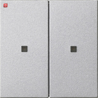 GIR510726 / KNX RF Bedienaufs. 2f System 55 F Alu / EAN 4010337091059