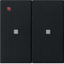 GIR5107005 / KNX RF Bedienaufs. 2f System 55 Schwarz m / EAN 4010337091066