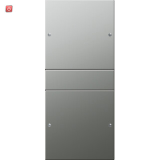 GIR2132601 / Wippenset 2f (1+1) System 55 Edelstahl / EAN 4010337020059