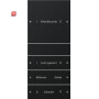 GIR2204005 / Wippenset 4f (1+3) beschr. System 55 Schwarz m(lack.) / EAN 4010337038429