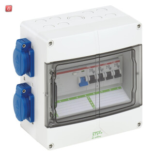 SPE72940401 / STV 904-K Steckdosenkombination