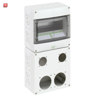 SPE72992201 / STV 922-L Steckdosenleergehäuse