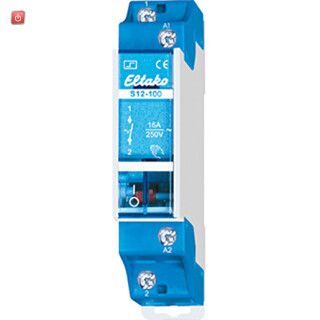 ELT21100030 / ELTAKO S12-100-230V, Stromstoßschalter 230V. 1 Schließer 16A/250V AC / 4010312100479