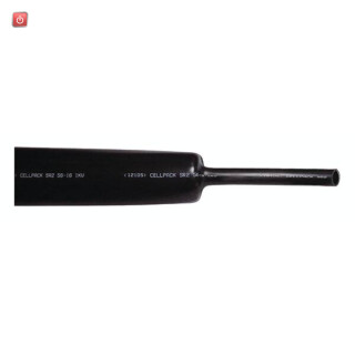 CEL127421 / SRH2/34-7/BK/1000mm, Warmschrumpfschlauch mittelwandig, halogenfrei, Schrumpfrate 3 : 1, mit Kleber / 4010311009261